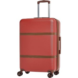AmazonBasics Vienna Spinner Luggage Expandable Suitcase with Wheels