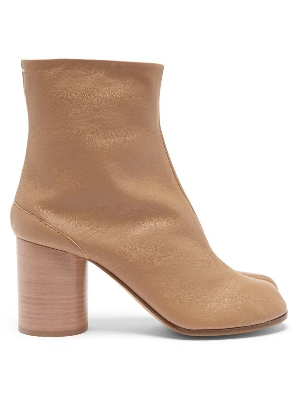 Tabi split-toe leather ankle boots | Maison Margiela