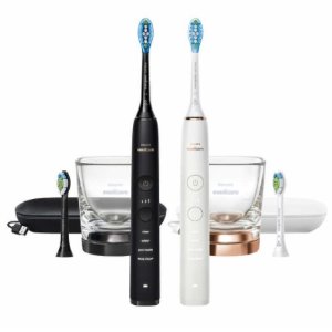 Philips Sonicare DiamondClean Connected Rechargeable Toothbrush, 2-pack