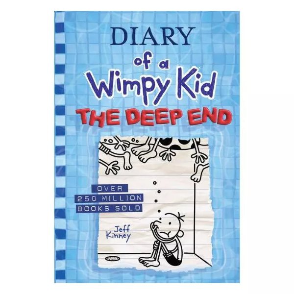 The Deep End (Diary of a Wimpy Kid Book 15) - by Jeff Kinney (Hardcover)