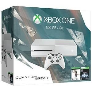 超值白色X盒子！Xbox One 量子破碎 象牙白特别版套装+第二手柄