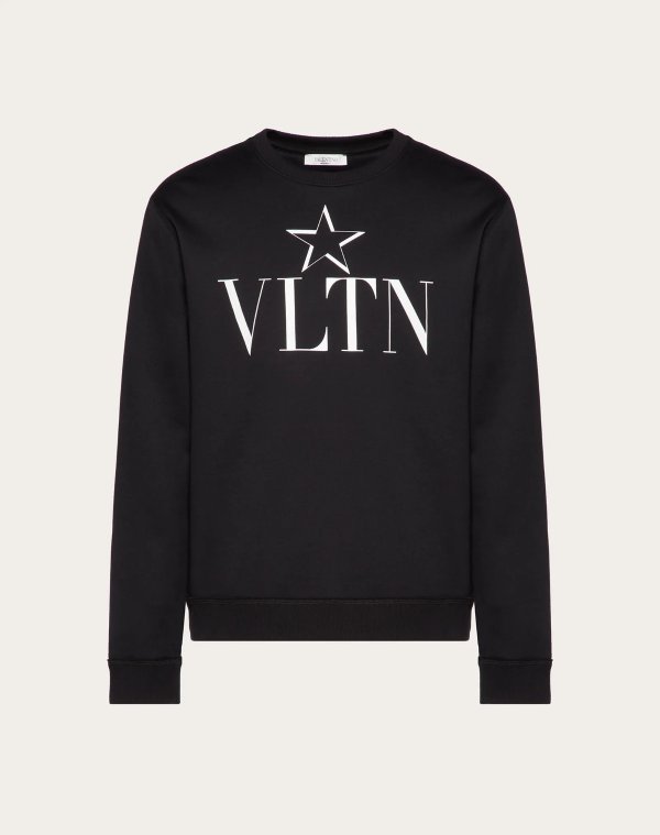VLTNSTAR CREW NECK SWEATSHIRT for Man | Valentino Online Boutique
