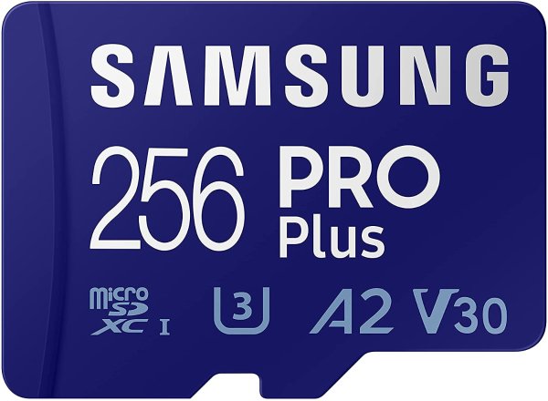 PRO Plus + 读卡器 256GB microSDXC 160MB/s