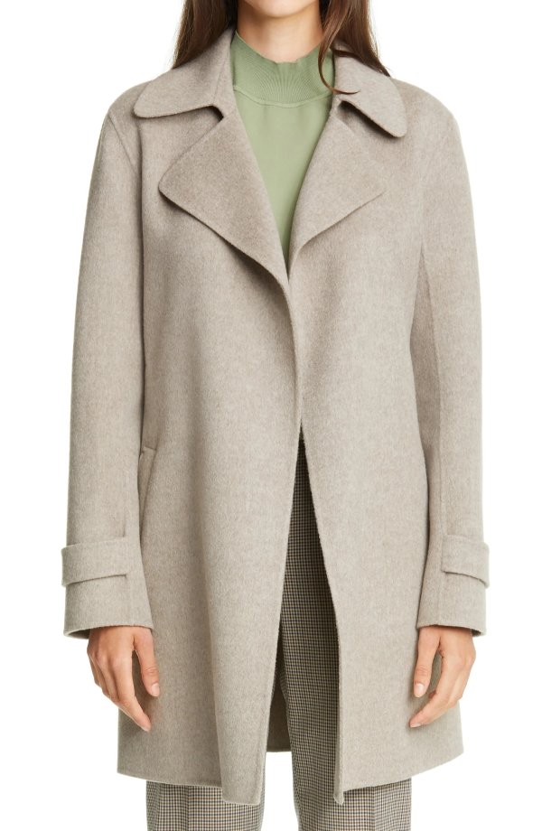 Oaklane Wool & Cashmere Trench Coat