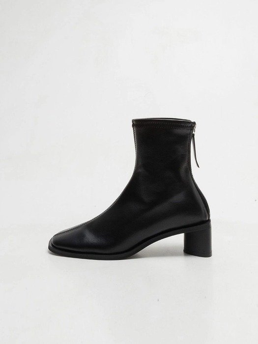 Desire-25 - Mid heel ankle socks boots