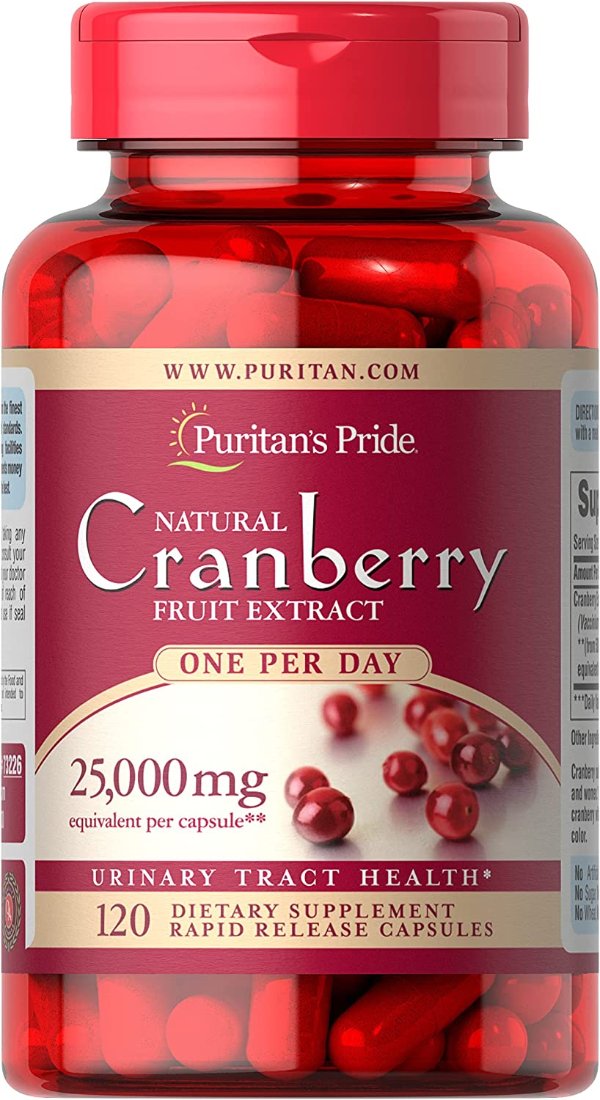 One A Day Cranberry Promotes Urinary Health