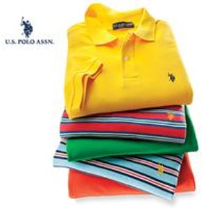 U.S. Polo Assn men's polo shirts