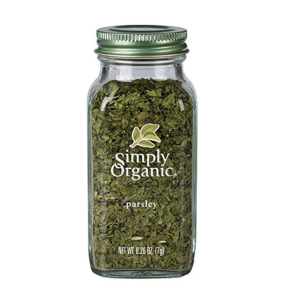 Amazon.com : Simply Organic Parsley Flakes, Cut &amp; Sifted, Certified Organic | 0.26 oz | Petroselinum crispum var. neapolitanum : Parsley Spices And Herbs