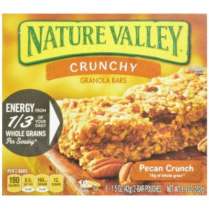 Nature Valley Crunchy Granola Bars, Pecan Crunch, 12-Count Boxes 1.5 Oz Bars (Pack of 12)