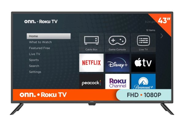 43” Class FHD (1080P) LED Roku Smart TV (100133209) (New)