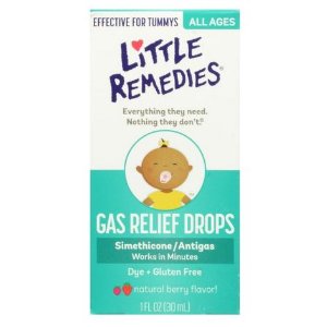 Little Remedies Tummys Gas Relief Drops, Natural Berry Flavor, 1 Ounce @ Amazon.com