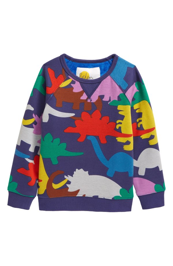 Kids' Starboard Dino Graphic Sweatshirt