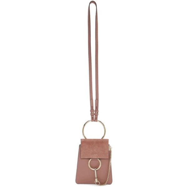 - Pink Small Faye Bracelet Bag