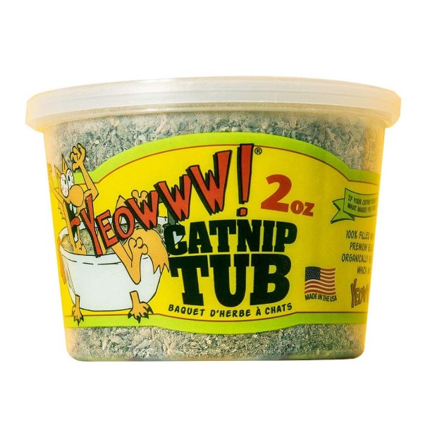 Yeowww Catnip Tub, 2-Ounce