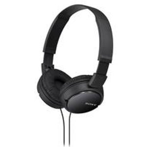 Sony - ZX Series On-Ear Headphones - Black