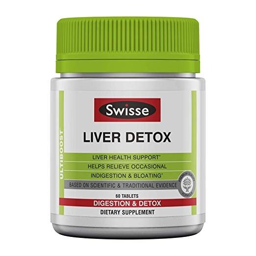 Ultiboost Liver Detox | Supports Liver Health & Function | Provides Relief for Indigestion & Bloating | Milk Thistle, Artichoke & Tumeric | 60 Tablets