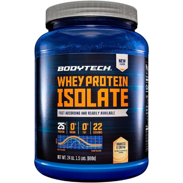 Whey Protein Isolate - Oranges & Cream (1.5 Lbs. / 22 Servings) by BodyTech at the Vitamin Shoppe