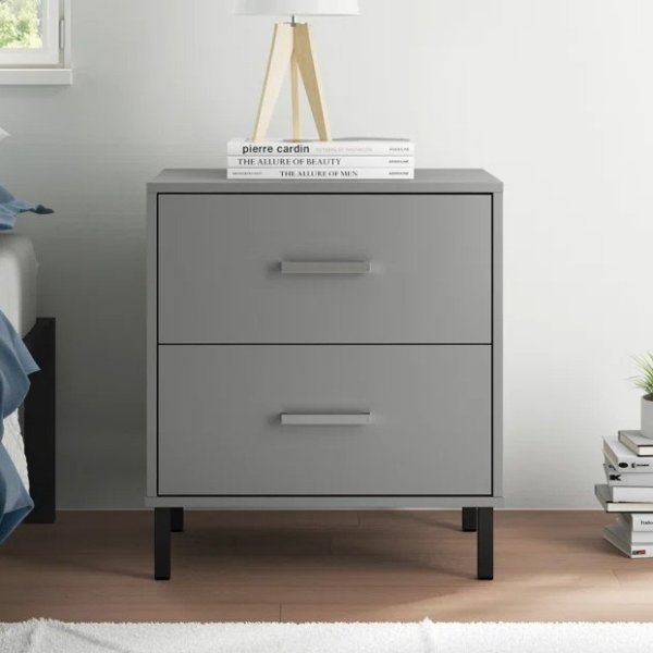 Alexei Solid + Manufactured Wood Nightstand