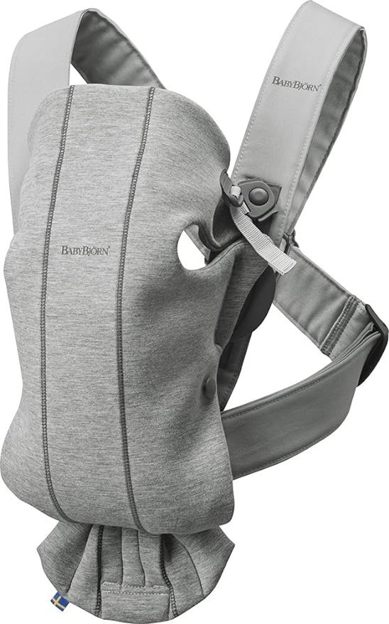 Baby Carrier Mini in 3D Jersey, Light Grey
