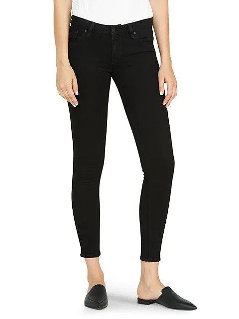 Krista Low-Rise Ankle Super Skinny Jeans