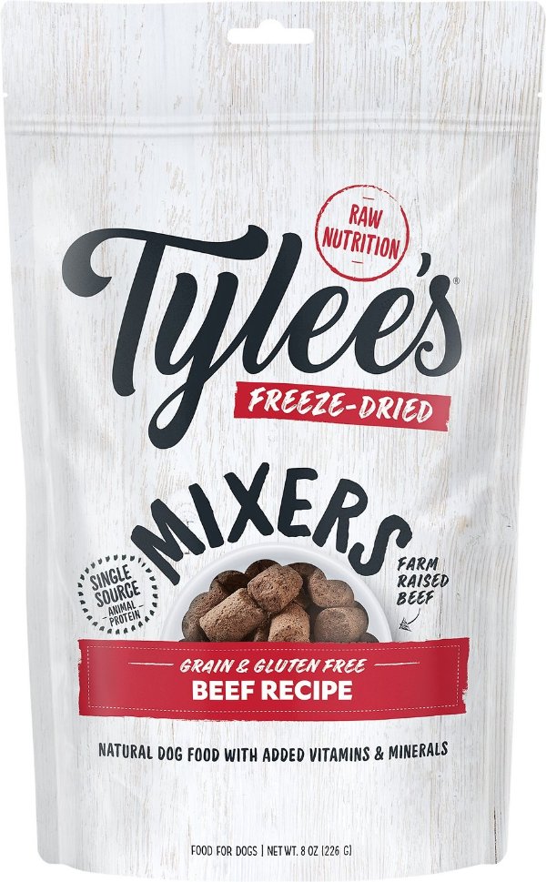 Freeze-Dried Mixers for Dogs, Beef Recipe, 8oz - Chewy.com