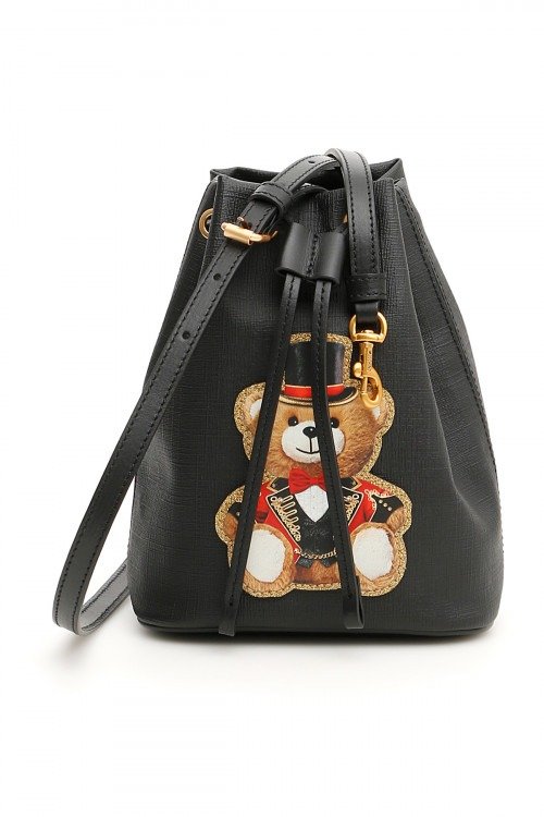 Women Moschino Bags Black | Coltorti Boutique