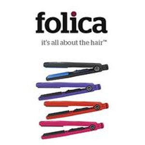 Folica： 各类畅销前10名护发产品及用具20% OFF