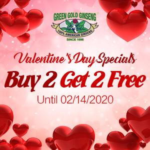 Dealmoon Exclusive: 100% Authentic American Wisconsin Ginseng Valentine's Day Special Offer