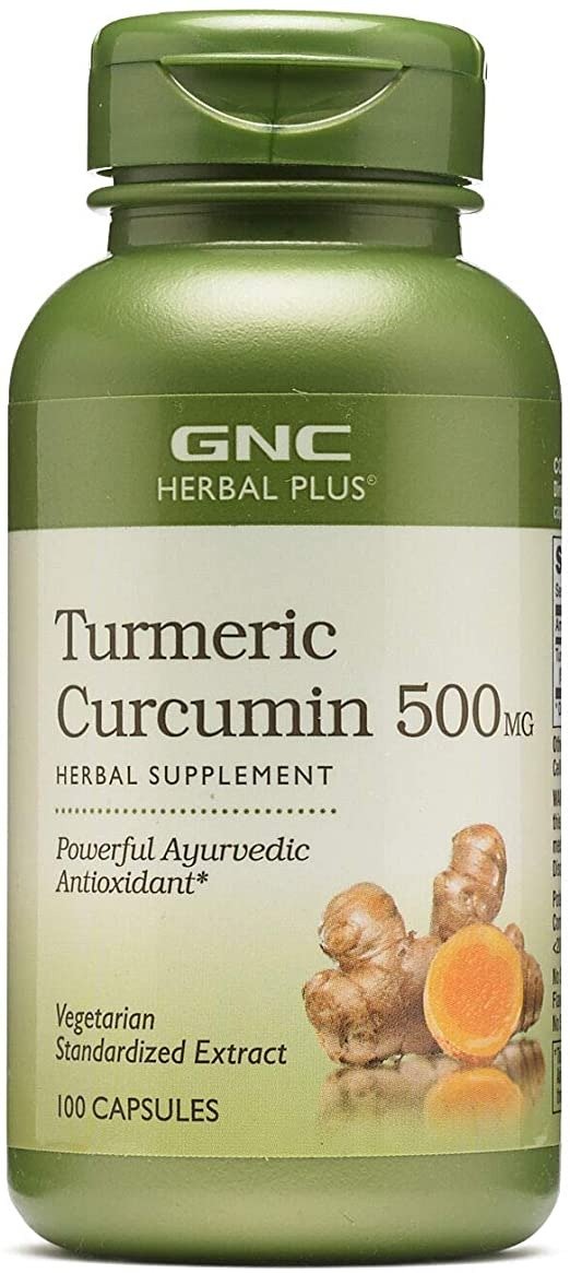 Herbal Plus - Turmeric Curcumin 500mg 100 capsules