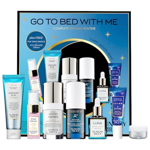 Go To Bed With Me Anti-Aging Night Routine