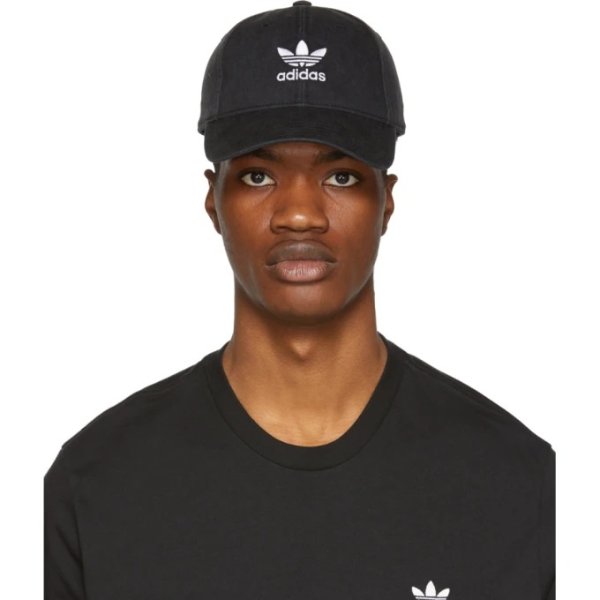 adidas Originals - Black Trefoil Cap