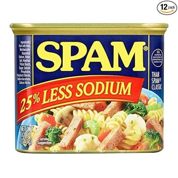 SPAM 减钠午餐肉 12oz 12罐