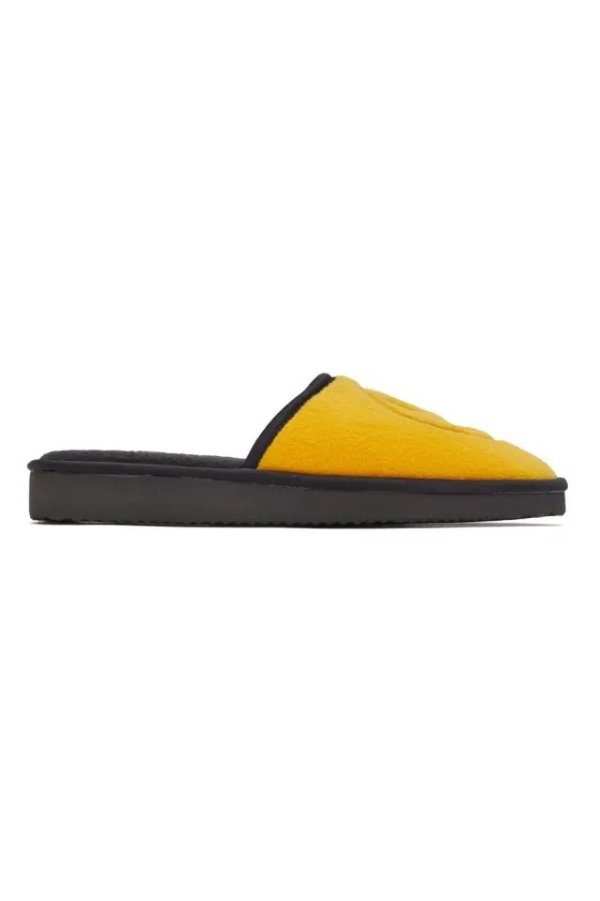 SSENSE 独家发售黄色 & 黑色 Painted Mascot 拖鞋