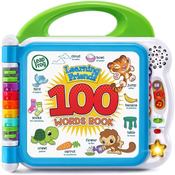 Learning Friends 100 Words Book (Frustration Free Packaging), Green