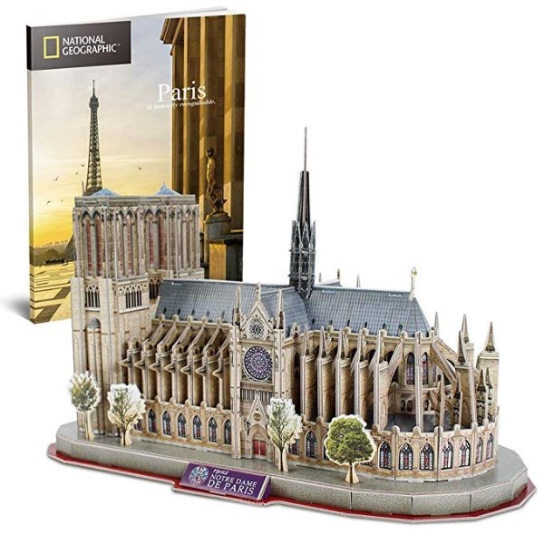 巴黎圣母院3D拼图