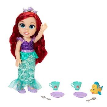Princess Doll Tea Time with Ariel and Flounder