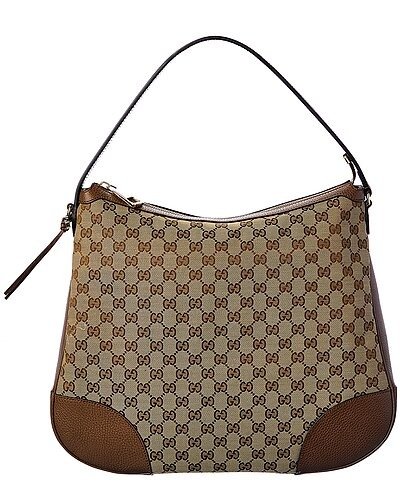 Bree GG Canvas & Leather Hobo Bag