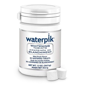Waterpik Whitening Water Flosser Refill Tablets, 30 Count