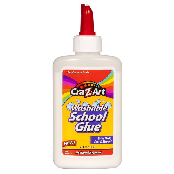 Washable School Glue , 4oz White