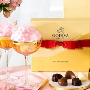 Godiva 精选巧克力礼盒限时特惠 黑巧克力22颗礼盒$29.9