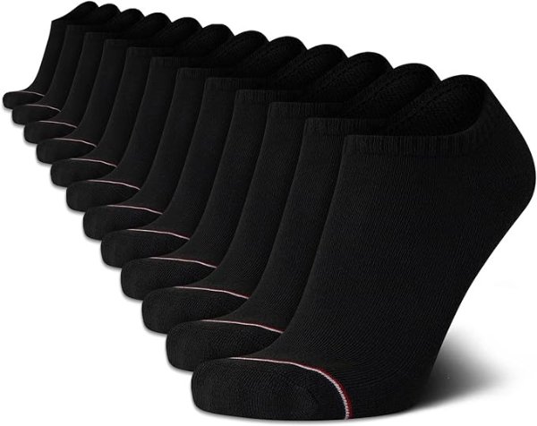 Men's Athletic Socks - Cushion No Show Socks (12 Pack)