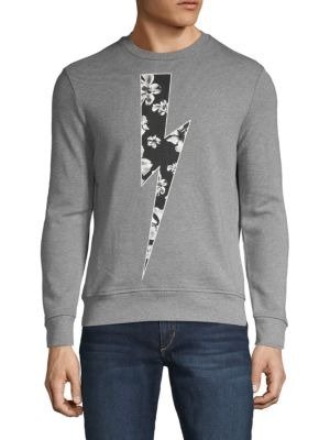 Graphic Cotton-Blend Sweatshirt
