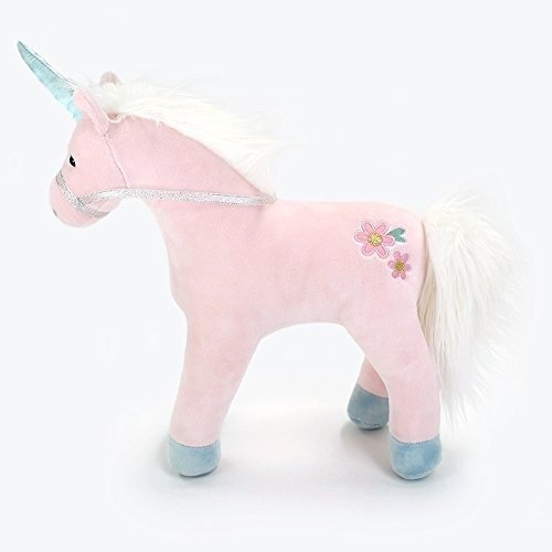 Starflower Unicorn Stuffed Animal Plush, Pink, 13"