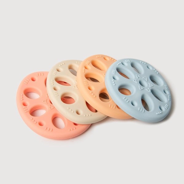 Soft Silicone Lotus Root Baby Teether Teething Accessories BPA Free