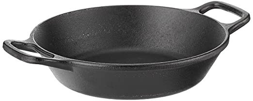 Cast Iron Round Pan, 8 in, Black