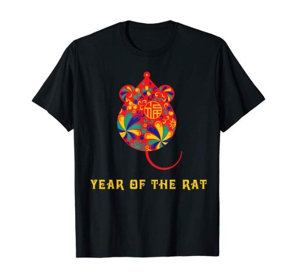 Funny Rat Chinese Lunar New Year 2020 T-Shirt