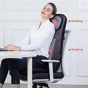 Snailax 指压加热按摩椅垫 可调节高度 办公室必备