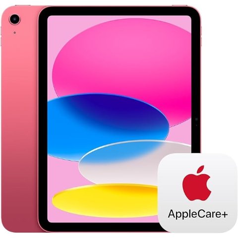 iPad 10代 Wi-Fi 64GB 粉色+Apple Care 2年