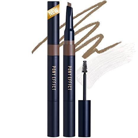 Shape & Set Brow Maximizing Duo | Brow Pencil and Brow Setting Gel for Three-Dimensional Eyebrows | Available in 5 shades (004 GRAY BROWN)