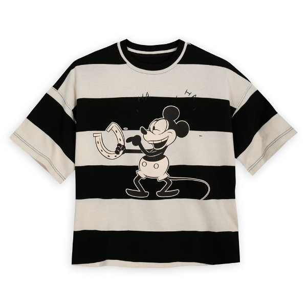Mickey Mouse Oversize Fashion T-Shirt for Adults – Plane Crazy | shopDisney